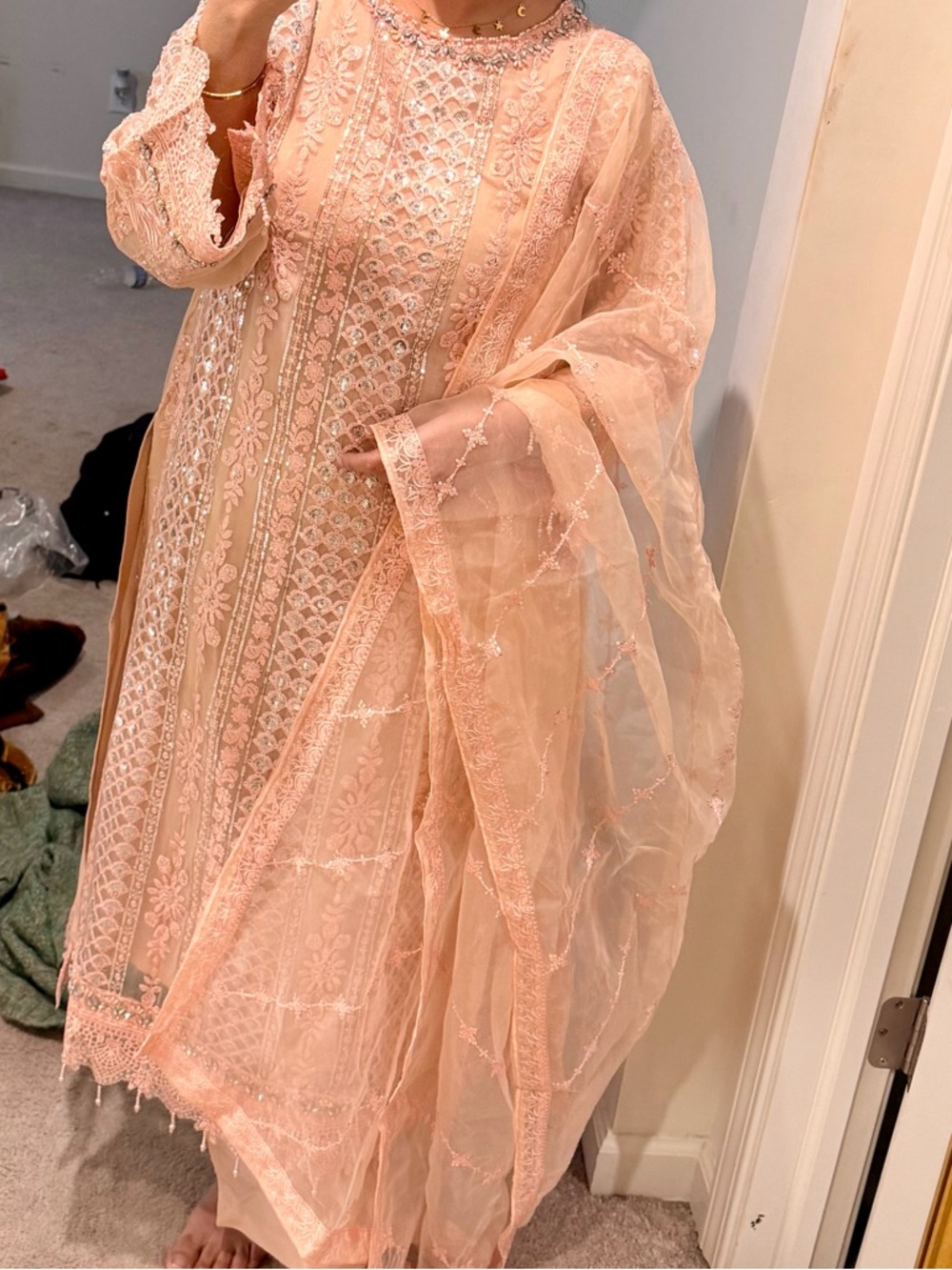 Fancy Pakistani 3 piece suit